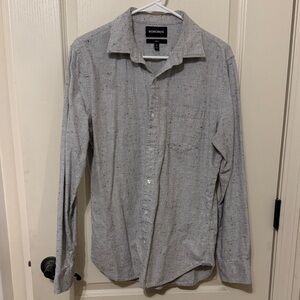 Bonobos Men's Speckled Gray Casual Shirt